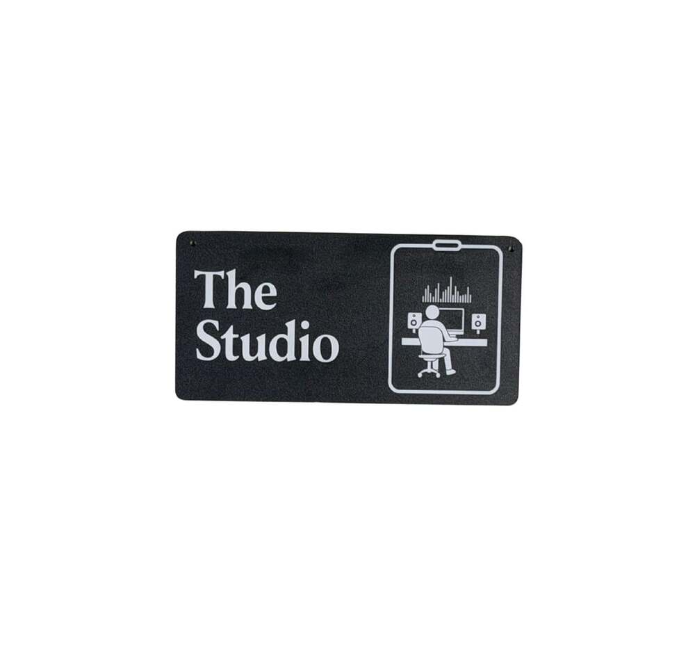 “The Studio” Music Recording Producer Sign